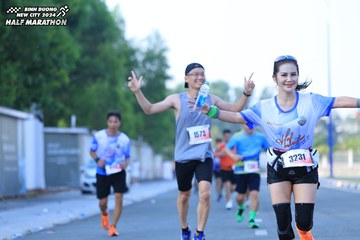 BINH DUONG NEW CITY HALF MARATHON 2024 - Ảnh #1766920