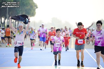 BINH DUONG NEW CITY HALF MARATHON 2024 - Ảnh #1763315