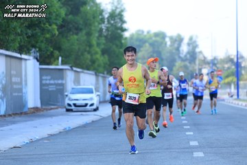 BINH DUONG NEW CITY HALF MARATHON 2024 - Ảnh #1775401