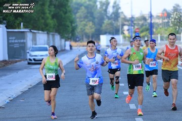 BINH DUONG NEW CITY HALF MARATHON 2024 - Ảnh #1774974