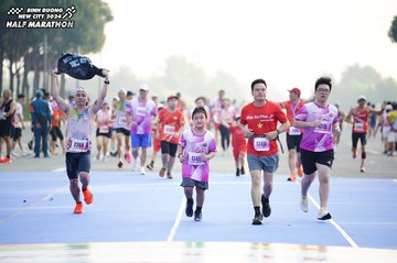 BINH DUONG NEW CITY HALF MARATHON 2024 - Ảnh #1763306