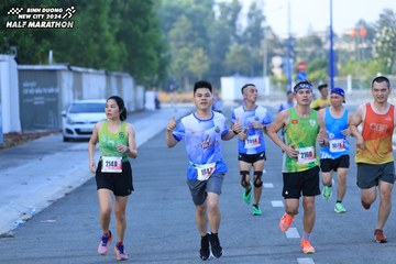 BINH DUONG NEW CITY HALF MARATHON 2024 - Ảnh #1774979