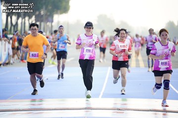 BINH DUONG NEW CITY HALF MARATHON 2024 - Ảnh #1763228