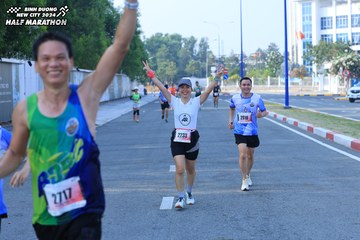 BINH DUONG NEW CITY HALF MARATHON 2024 - Ảnh #1769119