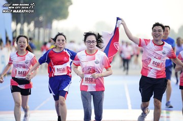 BINH DUONG NEW CITY HALF MARATHON 2024 - Ảnh #1764230