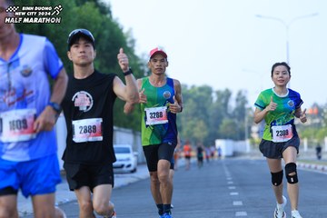 BINH DUONG NEW CITY HALF MARATHON 2024 - Ảnh #1775893