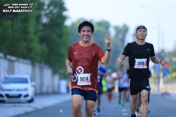 BINH DUONG NEW CITY HALF MARATHON 2024 - Ảnh #1763947