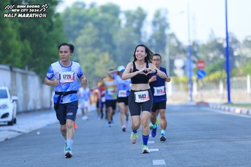 BINH DUONG NEW CITY HALF MARATHON 2024 - Ảnh #1766998