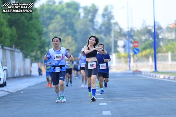 BINH DUONG NEW CITY HALF MARATHON 2024 - Ảnh #1766989