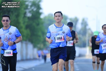 BINH DUONG NEW CITY HALF MARATHON 2024 - Ảnh #1768231