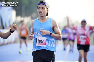 BINH DUONG NEW CITY HALF MARATHON 2024 - Ảnh #1763253