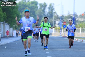 BINH DUONG NEW CITY HALF MARATHON 2024 - Ảnh #1766767