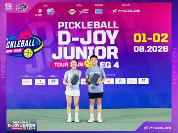 D-Joy Pickleball Junior Tour 2026 - Leg 4 - Ảnh #5222702