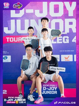 D-Joy Pickleball Junior Tour 2026 - Leg 4 - Ảnh #5218929