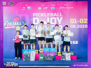 D-Joy Pickleball Junior Tour 2026 - Leg 4 - Ảnh #5224801