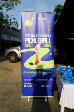 GIẢI ĐẤU SG HOLDINGS PICKLEBALL OPEN 2026 - Ảnh #5312768