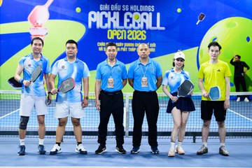 GIẢI ĐẤU SG HOLDINGS PICKLEBALL OPEN 2026 - Ảnh #5313575
