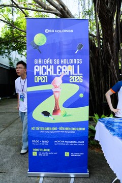GIẢI ĐẤU SG HOLDINGS PICKLEBALL OPEN 2026 - Ảnh #5312786