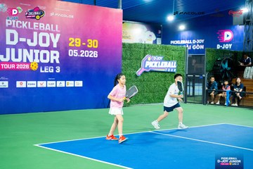 PICKLEBALL D-JOY JUNIOR TOUR 2026 LEG 2 - Ảnh #5115596