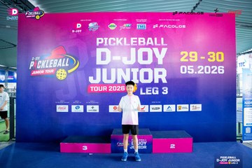 PICKLEBALL D-JOY JUNIOR TOUR 2026 LEG 2 - Ảnh #5115398