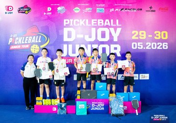 PICKLEBALL D-JOY JUNIOR TOUR 2026 LEG 2 - Ảnh #5115526