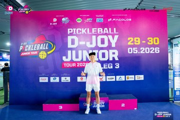 PICKLEBALL D-JOY JUNIOR TOUR 2026 LEG 2 - Ảnh #5115388