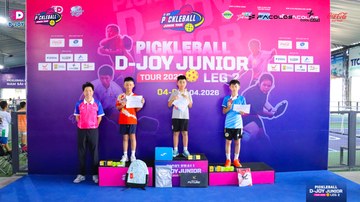 PICKLEBALL D-JOY JUNIOR TOUR 2026 LEG 2 - Ảnh #5083567