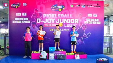 PICKLEBALL D-JOY JUNIOR TOUR 2026 LEG 2 - Ảnh #5083575