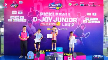 PICKLEBALL D-JOY JUNIOR TOUR 2026 LEG 2 - Ảnh #5083432